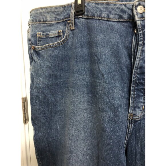 Old Navy Extra High Rise Kicker Boot Cut Button Fly Jeans W26 - Picture 2 of 7